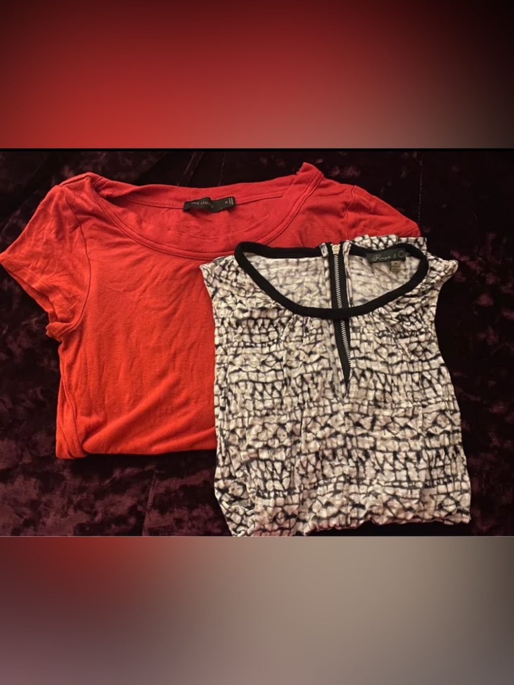 Pair of Women’s Tops Size M